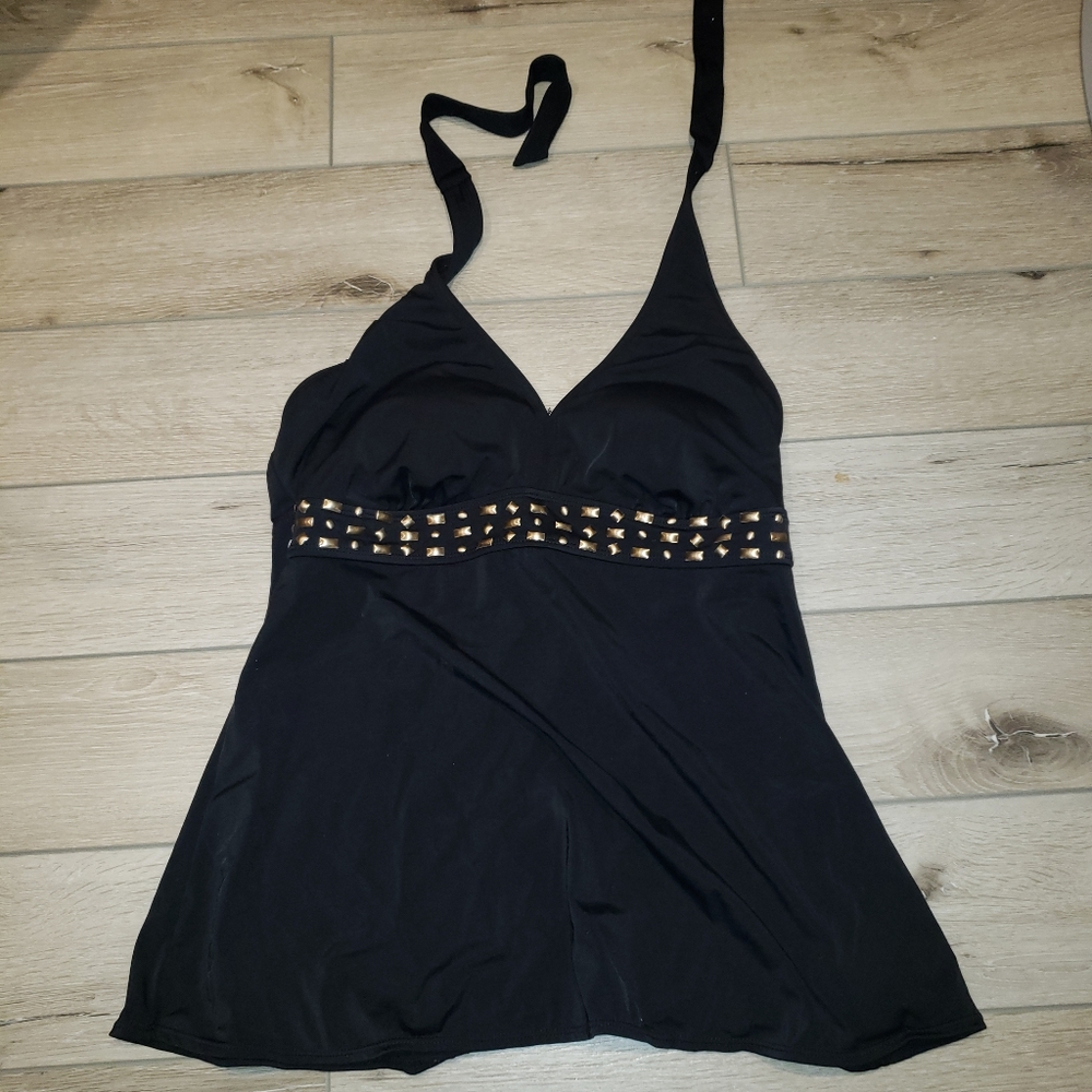 Best offer, Maternity swimsuit top halter MEDIUM black or best offer